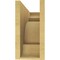 Ekena Millwork 6"W x 18"D x 12"H Classic New Brighton Rough Cedar Woodgrain TimberThane Corbel, Primed Tan CORUR06X18X12NEBRCPR - alternate 6